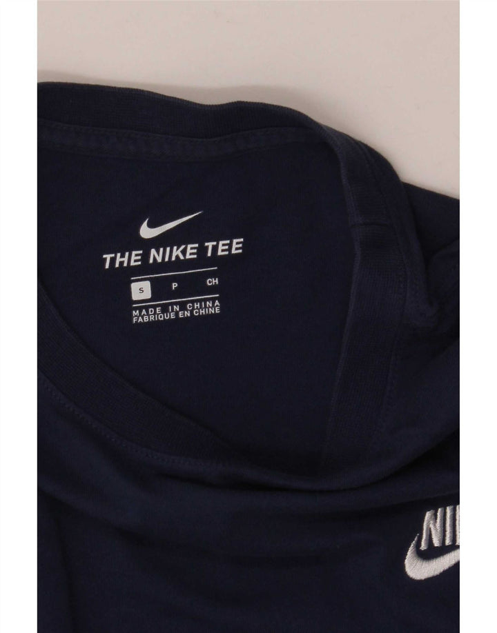 Nike Herren T-Shirt Top Small Marineblau