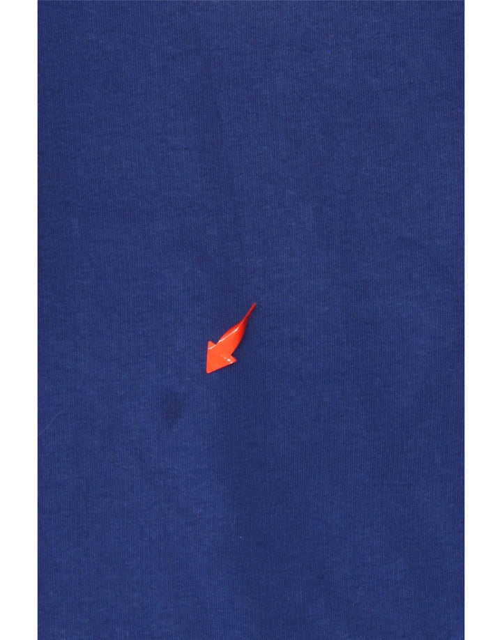 CHAMPION Herren-Sweatshirt mit Grafik, Größe S, Blau, Baumwolle