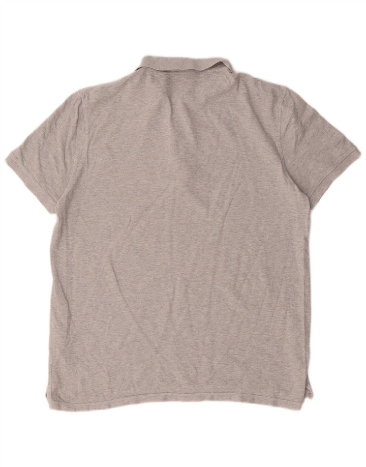 All Saints Herren Poloshirt 2XL Grau Baumwolle