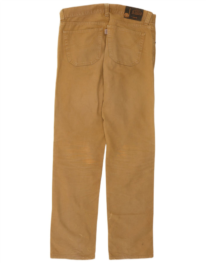 Jeckerson Herren Straight Jeans W36 L33 Beige Baumwolle