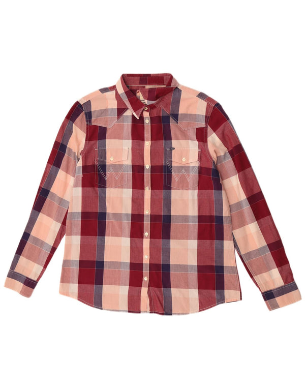 Wrangler Damen-Hemd mit normaler Passform, UK 18, XL, mehrfarbig, kariert, Baumwolle