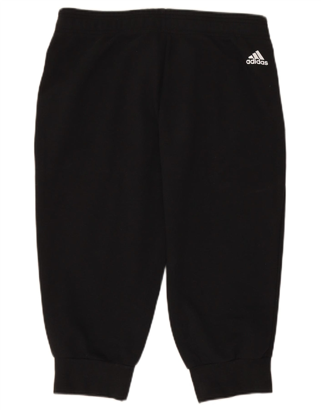 ADIDAS Damen Grafik-Trainingshose, Jogginghose, Gr. 12/14, mittelschwarz
