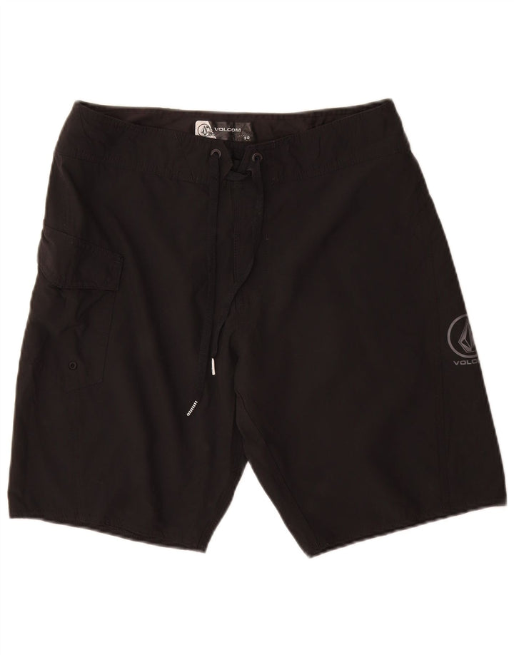 Volcom Herren Badeshorts Medium Schwarz