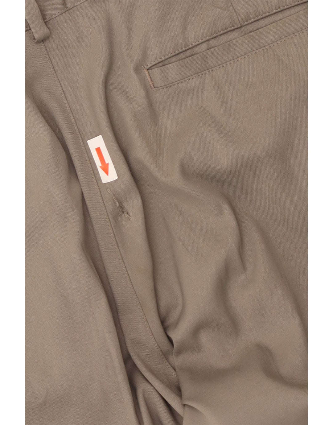 Nike Herren Straight Chino Hose W32 L34 Graues Polyester
