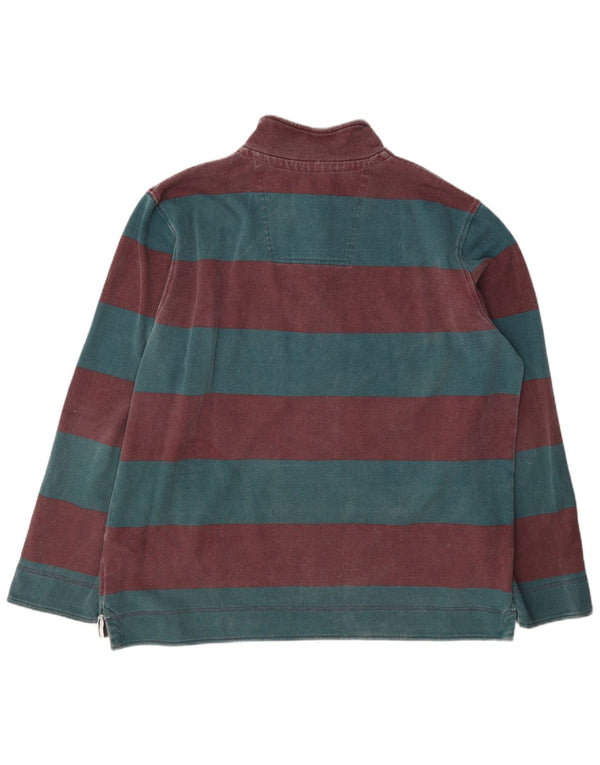 Crew Clothing Herren-Sweatshirt mit Reißverschluss, 2XL, mehrfarbig gestreift