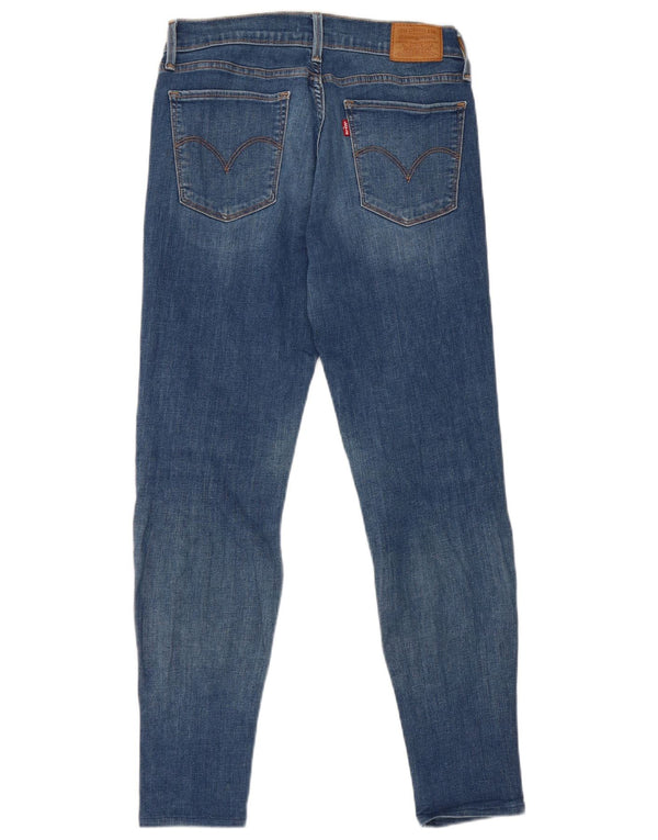 Levi's Damen 710 Super Skinny Jeans W29 L30 Blaue Baumwolle