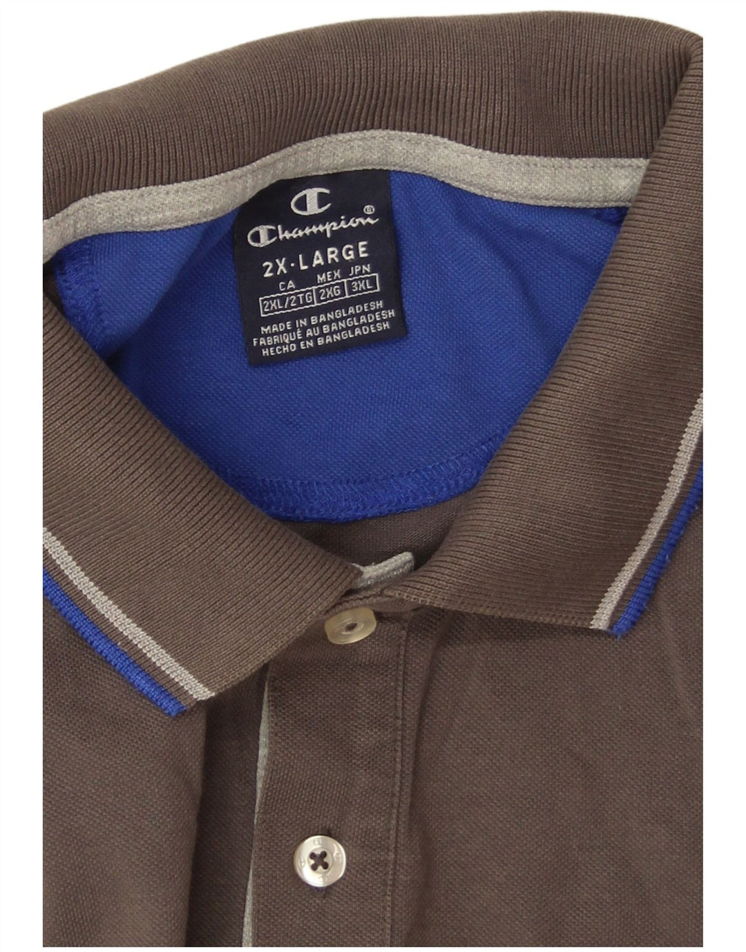 Champion Herren Poloshirt 2XL Grau