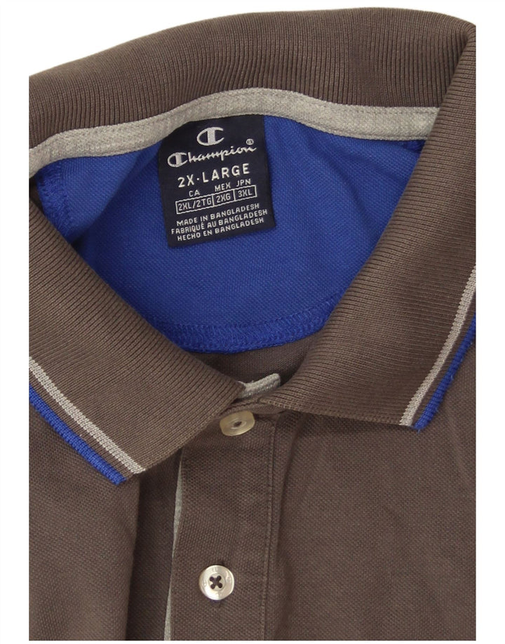 Champion Herren Poloshirt 2XL Grau