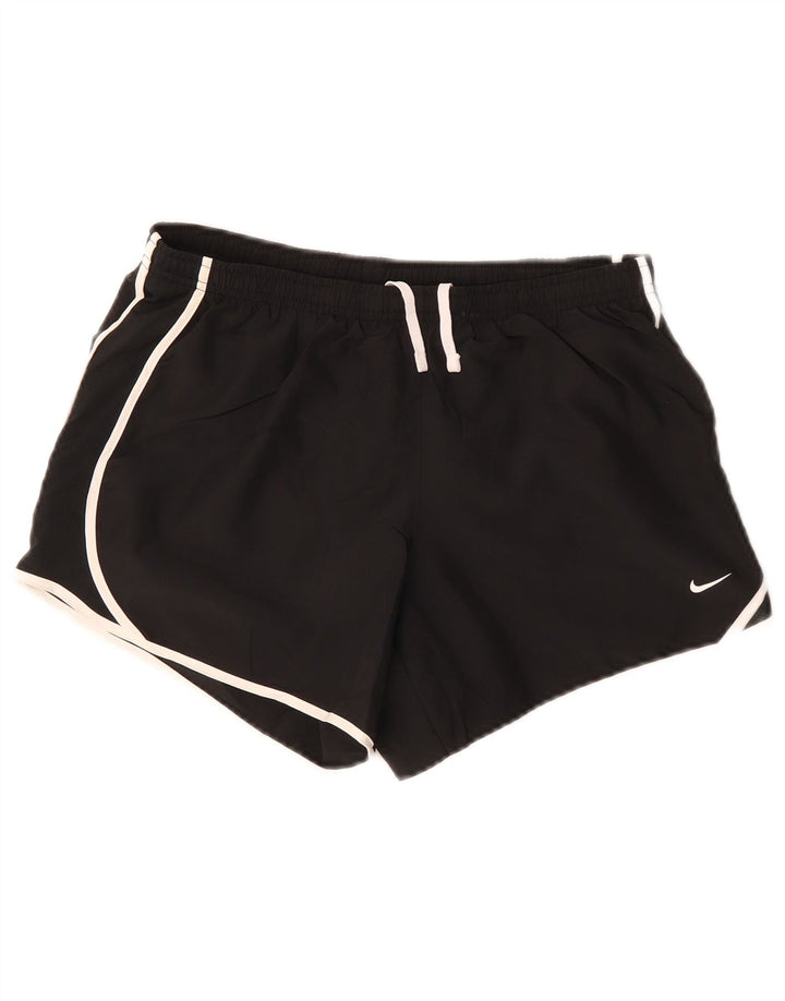 Nike Damen Sportshorts UK 18 XL Schwarz Polyester