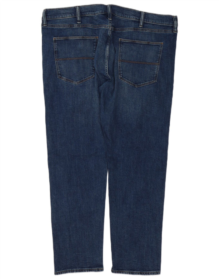 Marks & Spencer Herren Slim Jeans W40 L29 Blaue Baumwolle