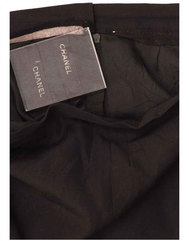 CHANEL Damen Bleistiftrock W30 Medium Schwarz