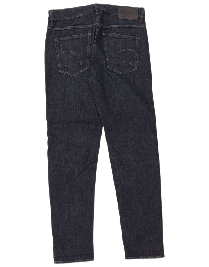 G-Star Damen Slim Jeans W28 L31 Marineblaue Baumwolle