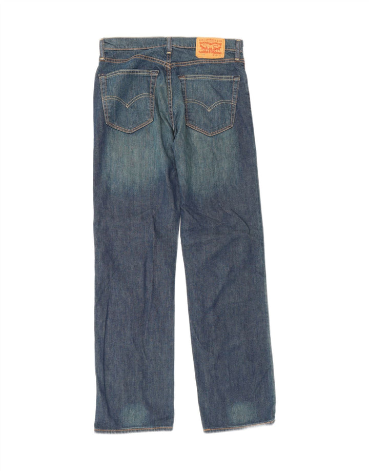 Levi's Herren 751 Straight Jeans W32 L32 Marineblaue Baumwolle