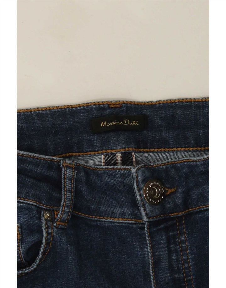 Massimo Dutti Damen Skinny Jeans W28 L29 Blau