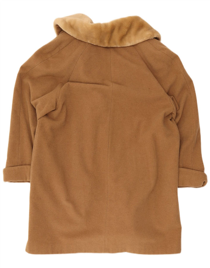 St. Bernard Damenmantel UK 14 Große beige Wolle