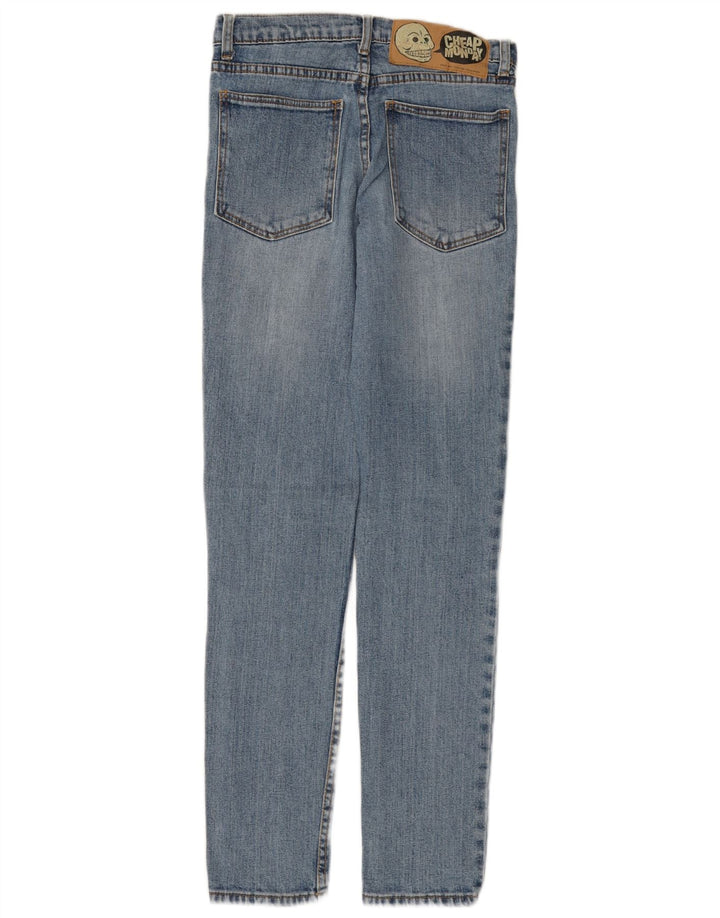 CHEAP MONDAY Herren Slim Jeans W28 L32 Blaue Baumwolle