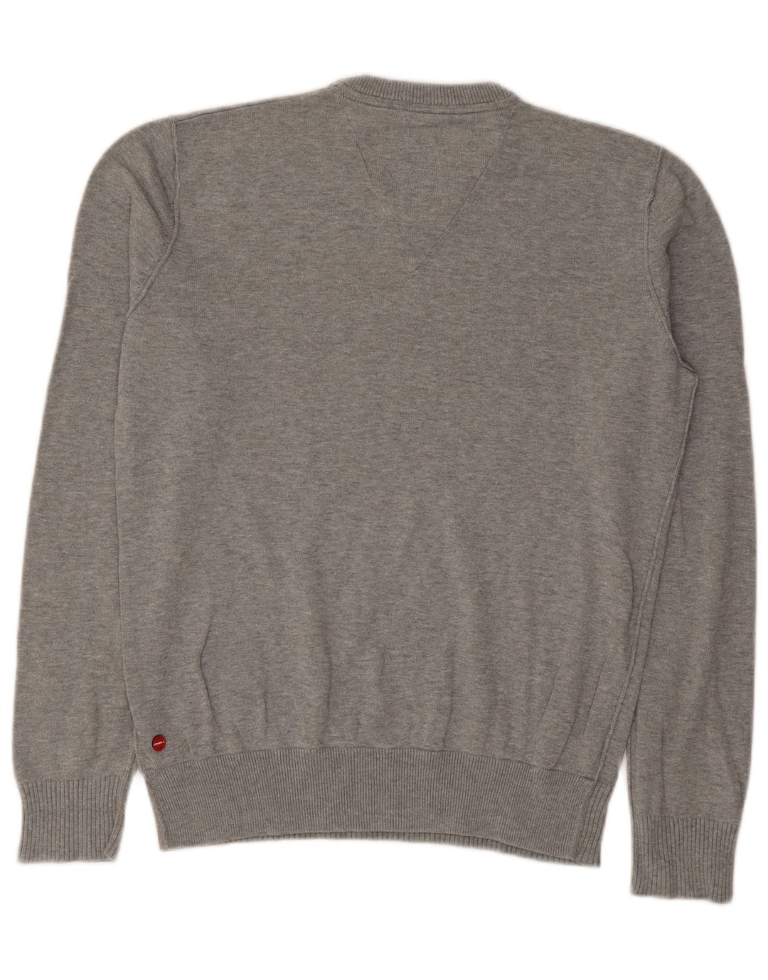 O'Neill Herren-Pullover mit V-Ausschnitt, Größe S, graue Baumwolle