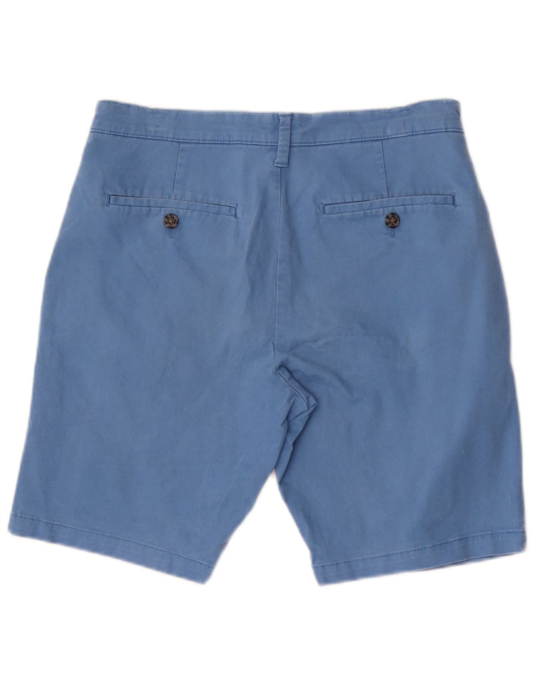 Marks & Spencer Herren Chinoshorts W30 mittelblaue Baumwolle
