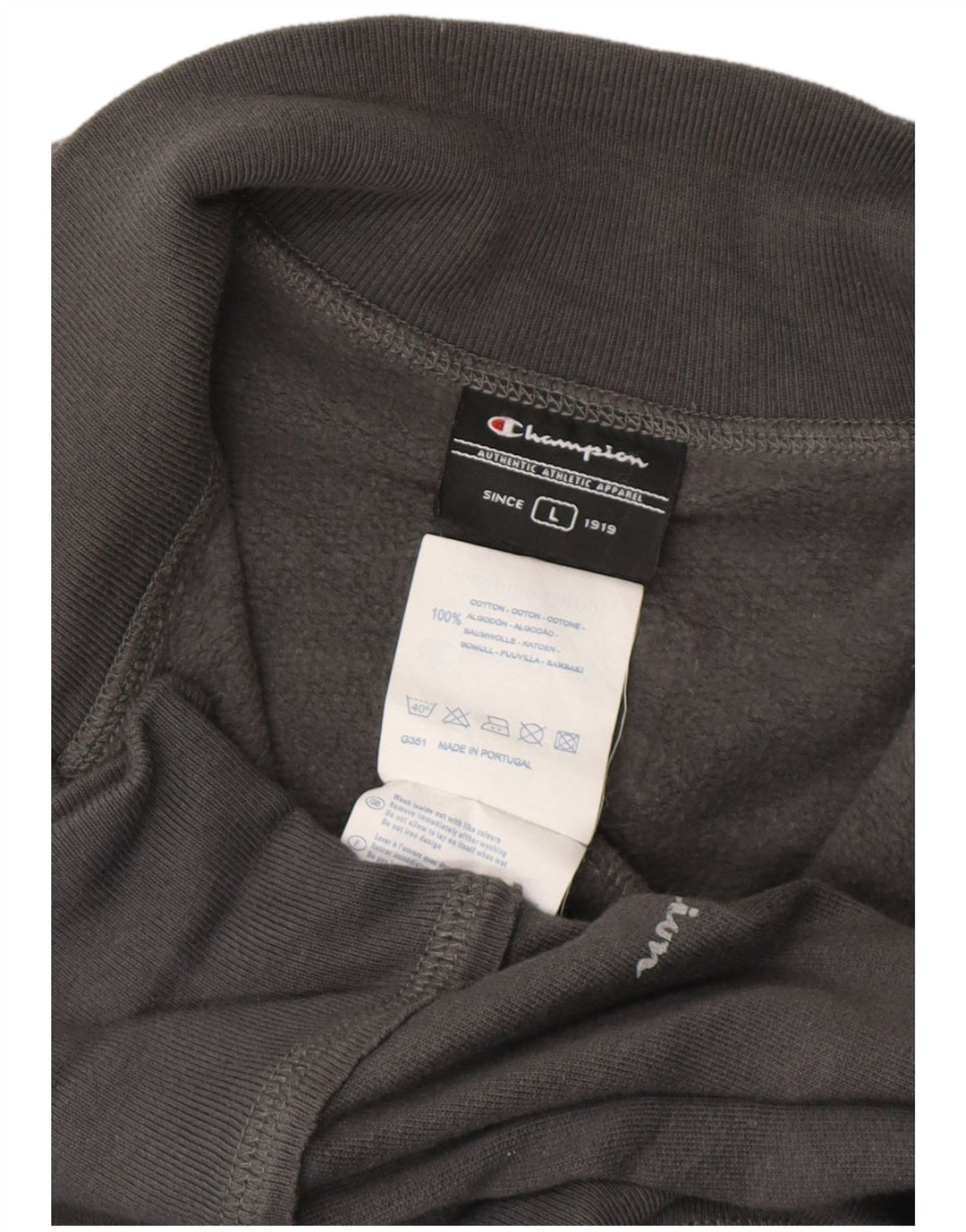 Champion Womens Columbia University Trainingsanzug Top Jacke UK 16 Large Grau