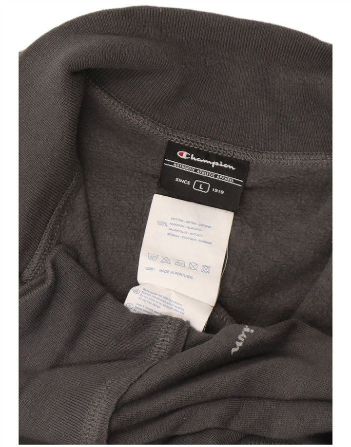 Champion Womens Columbia University Trainingsanzug Top Jacke UK 16 Large Grau