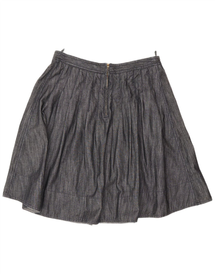 Benetton Damen-A-Linien-Rock, mittelgroß, W28, Marineblau