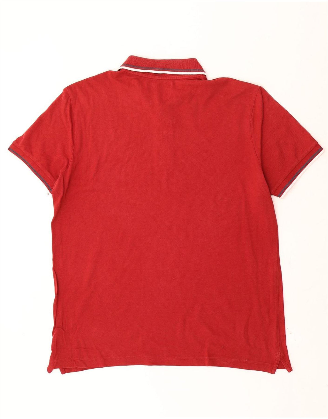 Diadora Herren Poloshirt XL, rote Baumwolle