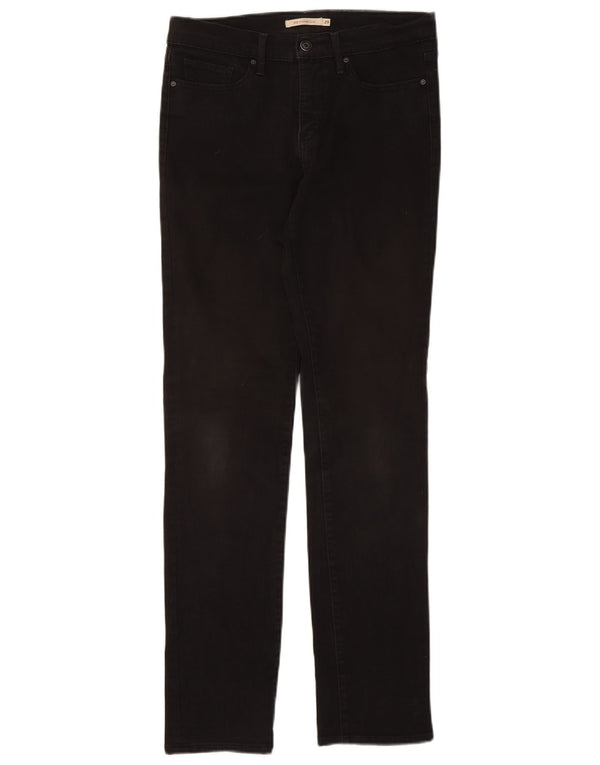 Levi's Damen 312 Shaping Slim Jeans W29 L31 Schwarz