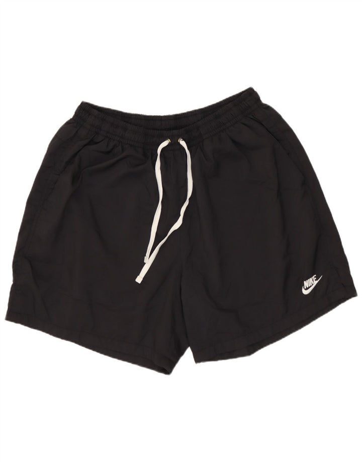 Nike Sportshorts für Jungen, 13–14 Jahre, XL, schwarzes Polyester
