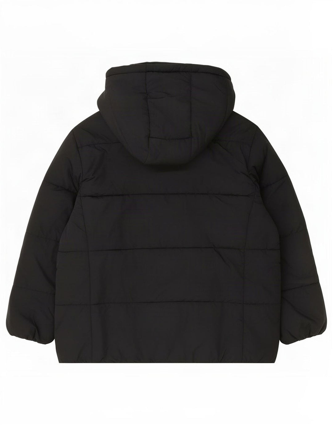 Marks & Spencer Wattierte Damenjacke mit Kapuze, UK 22 3XL, Schwarz, Polyester