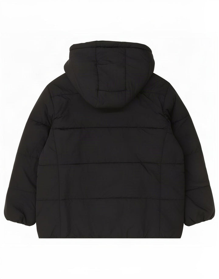 Marks & Spencer Wattierte Damenjacke mit Kapuze, UK 22 3XL, Schwarz, Polyester