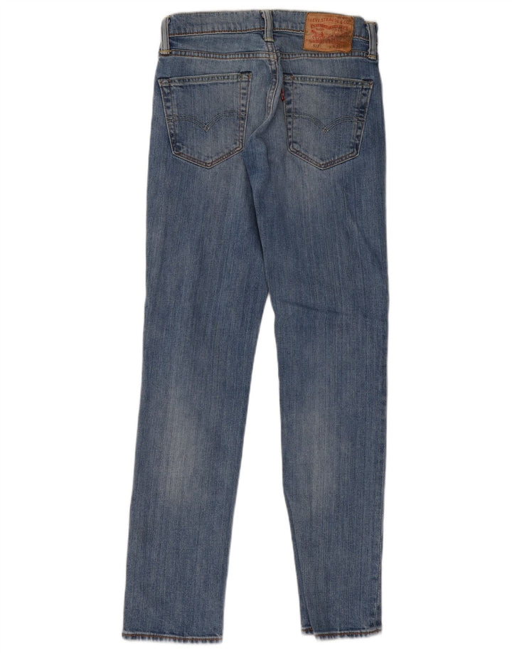 Levi's Herren 511 Slim Jeans W28 L32 Blaue Baumwolle