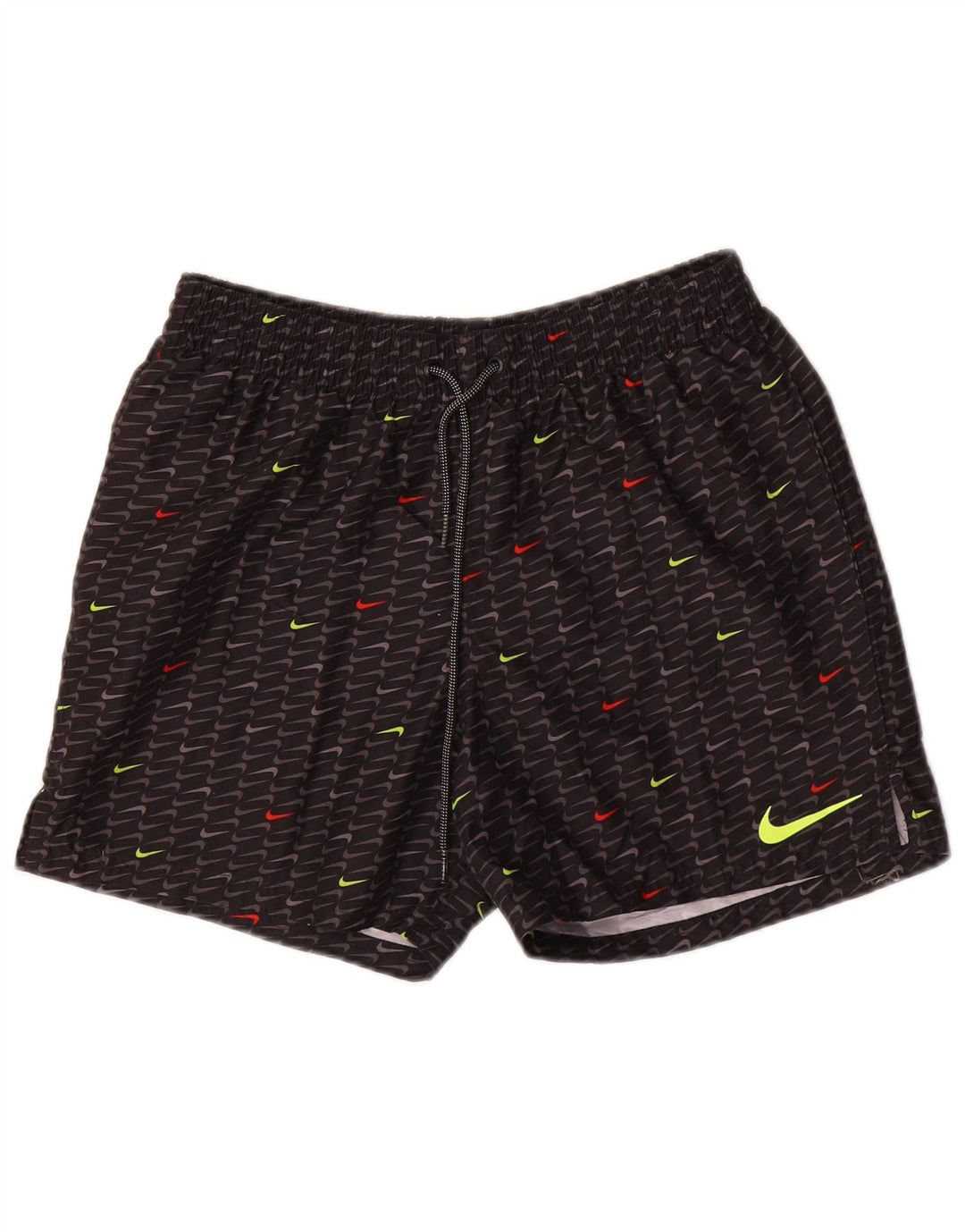 Nike Herren-Sportshorts mit Grafik, Größe S, Schwarz, Polyester