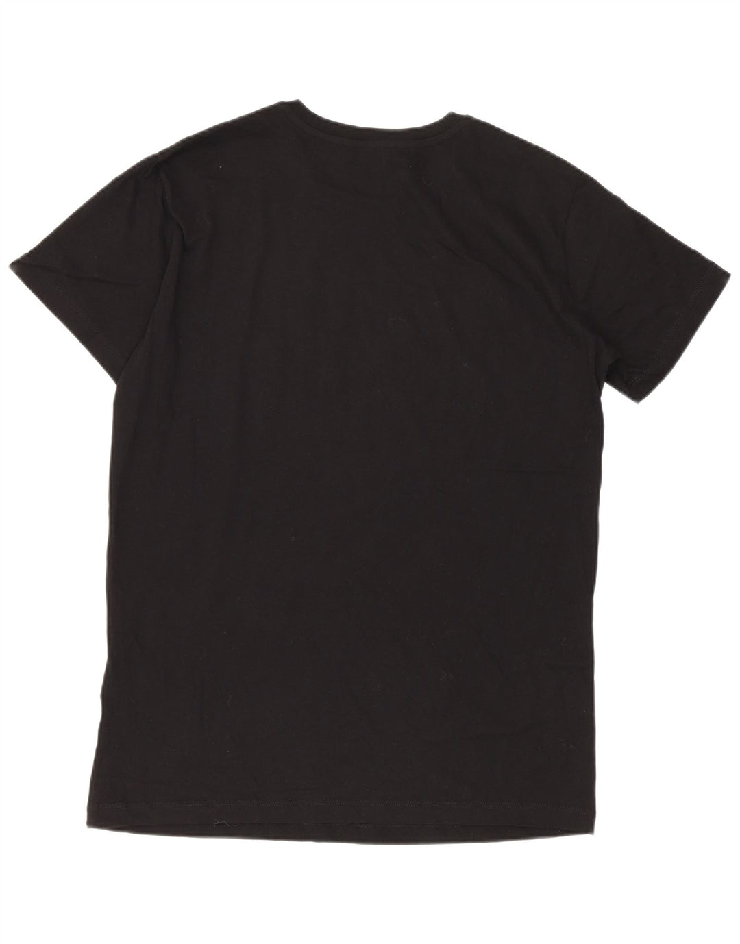 Diesel Herren-T-Shirt mit Grafik, Größe S, schwarze Baumwolle