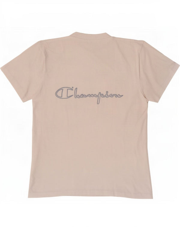 Champion Herren-T-Shirt mit Grafik, Größe S, weiße Baumwolle