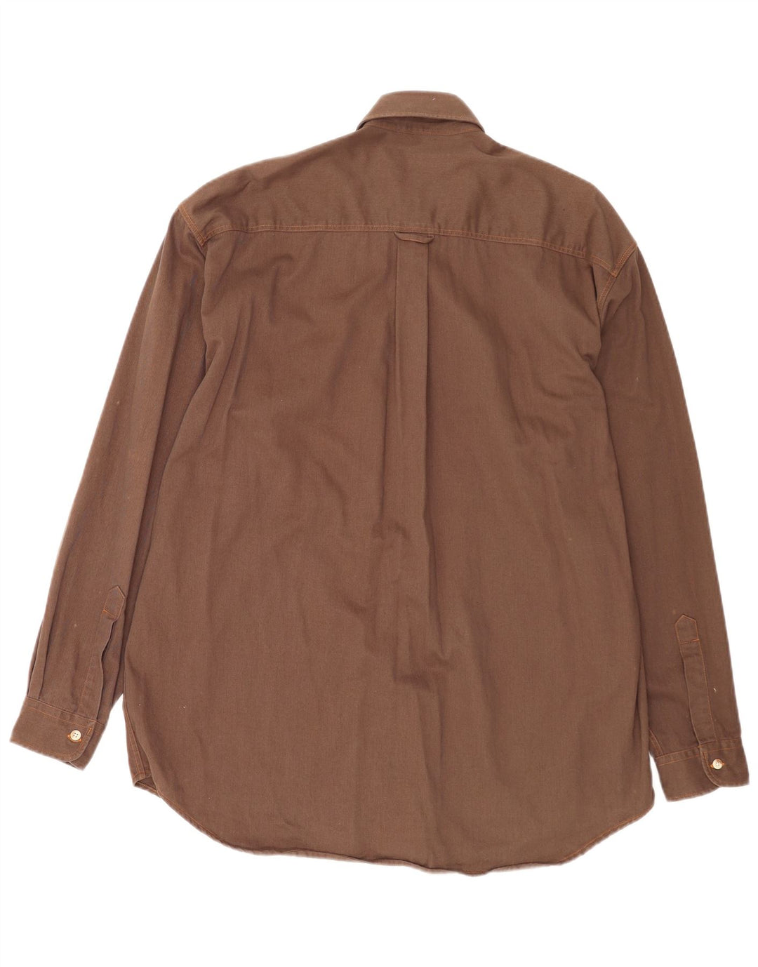 Invicta Herrenhemd 2XL Braune Baumwolle
