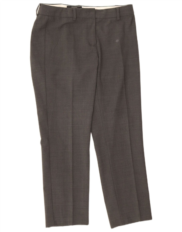 Max Mara Damen Weekend Slim Fit Freizeithose W26 L26 Grau