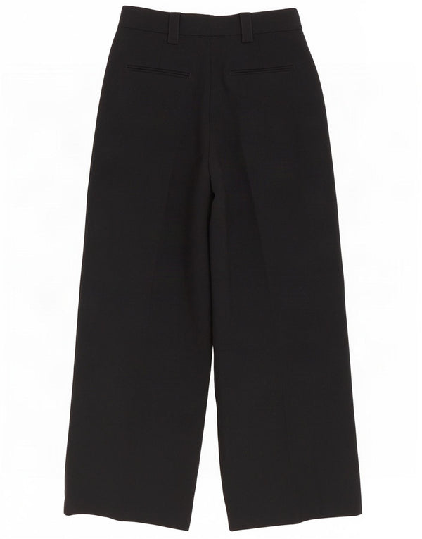 Marks & Spencer Damen Anzughose mit hoher Taille, UK 12, M, W30, L29, Schwarz