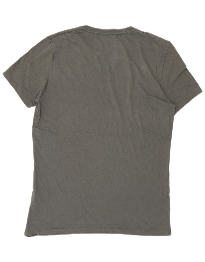 All Saints Herren-T-Shirt aus mittelgrüner Baumwolle