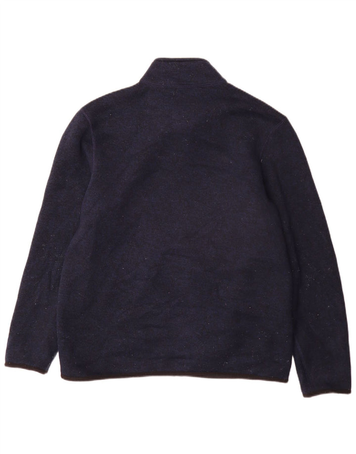Marks & Spencer Herren-Trainingsanzug, Oberteil, Jacke, groß, marineblau, Polyester