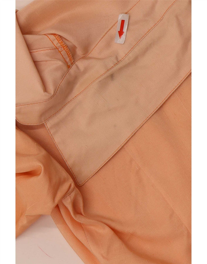 Genny Damen Hemdkleid US 8 Medium Orange