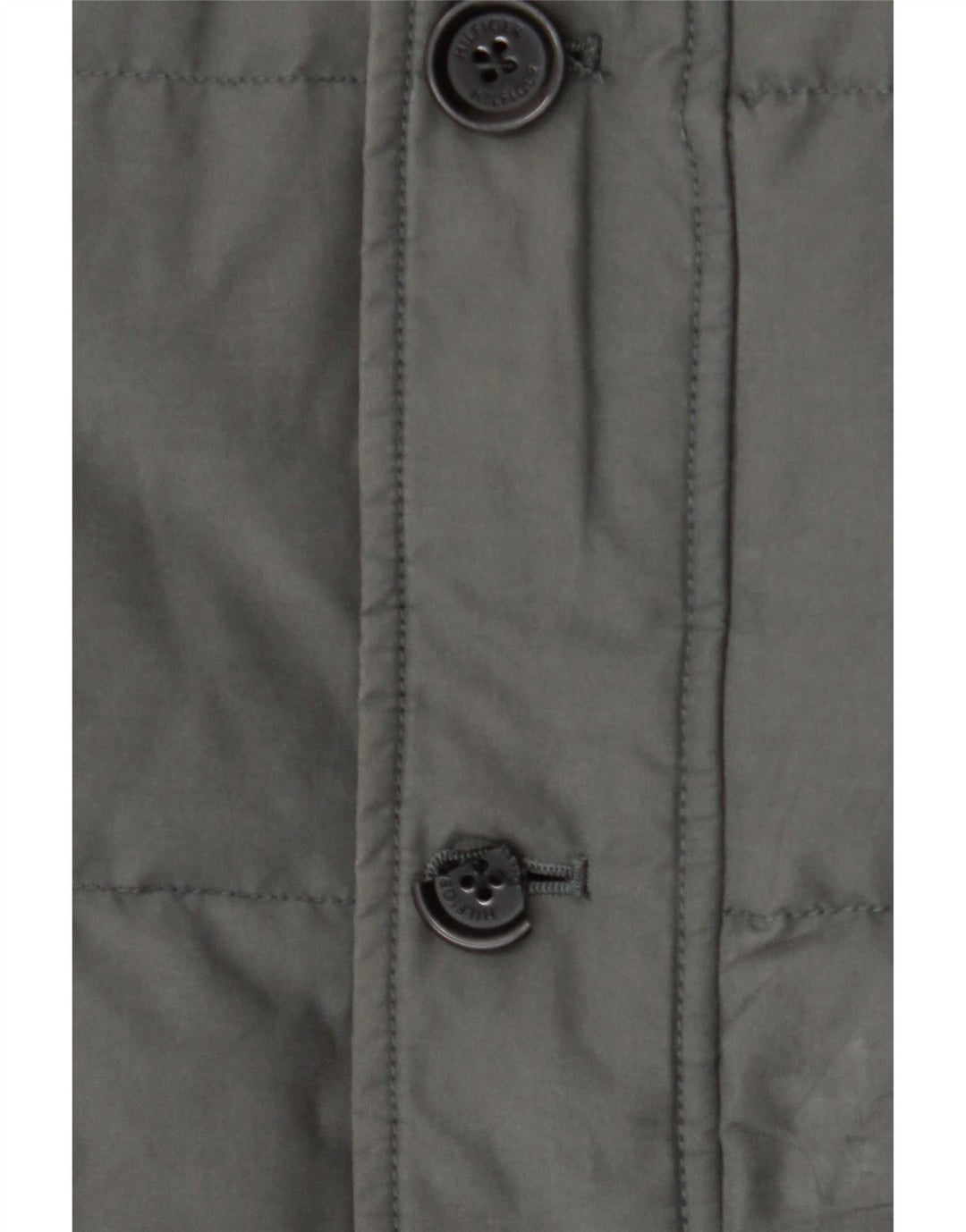 Tommy Hilfiger Herren Wattierte Jacke UK 42 XL Grün Polyamid