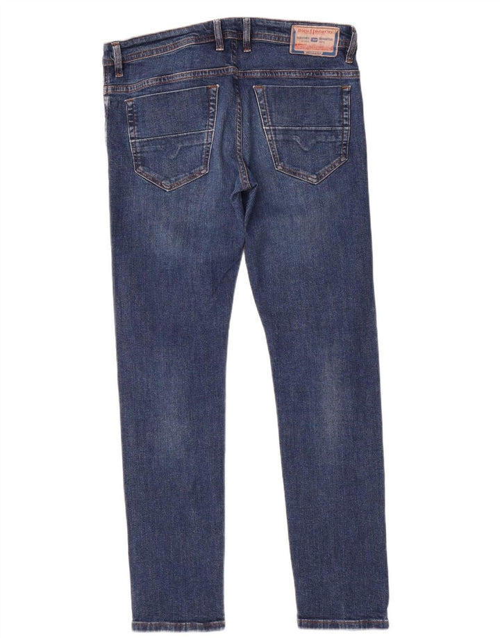 Diesel Herren Skinny Jeans W33 L32 Blaue Baumwolle