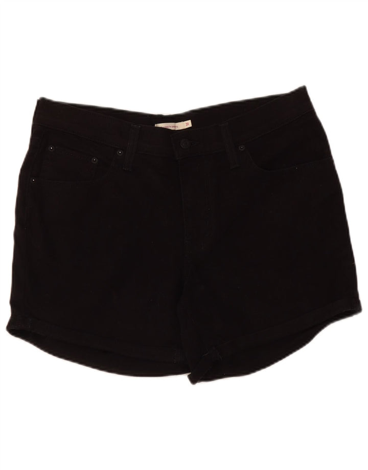 LEVI'S Damen Jeansshorts W31 Mittelschwarz