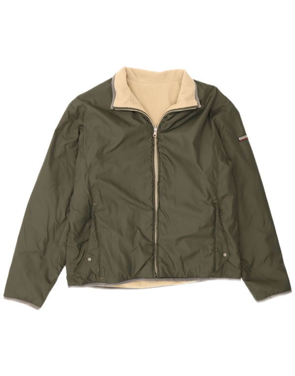 Napapijri Herren Geographic Wendejacke UK 40 Large Khaki