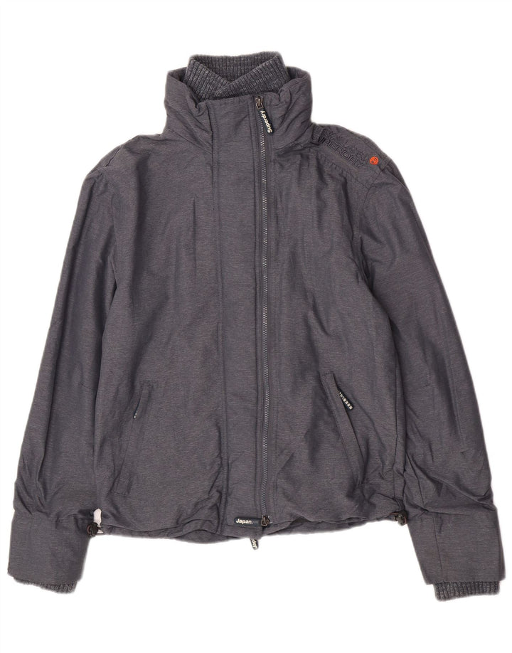 Superdry Damen The Windcheater Windjacke UK 10 Small Grau