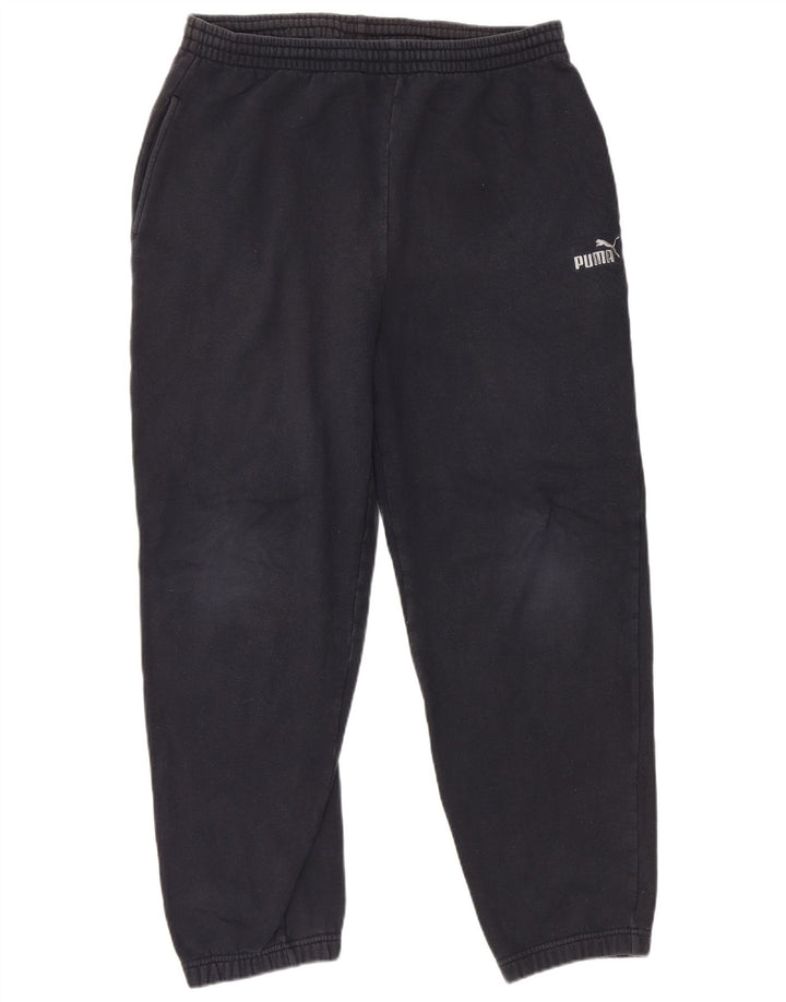 Puma Herren-Trainingshose, Jogginghose, mittelblau, Baumwolle
