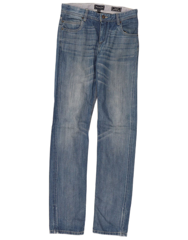 Massimo Dutti Straight Jeans für Jungen, 13–14 Jahre, W30 L34, Blau