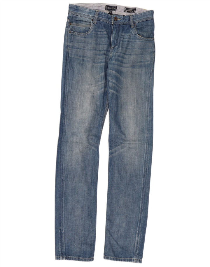 Massimo Dutti Straight Jeans für Jungen, 13–14 Jahre, W30 L34, Blau