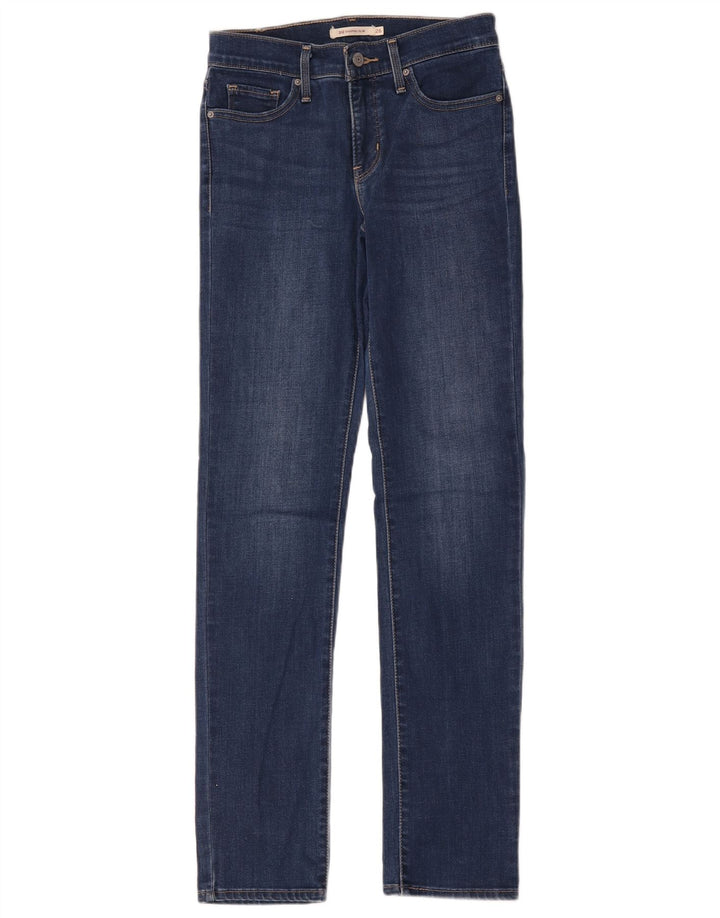 Levi's Damen 312 Shaping Slim Jeans W26 L32 Blaue Baumwolle