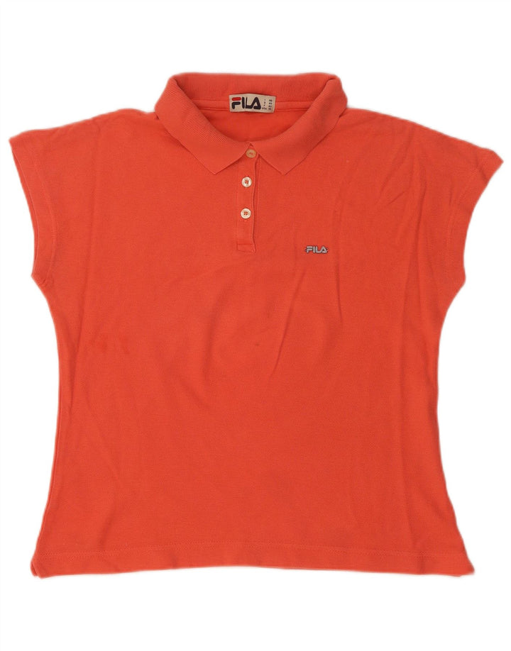Fila Damen Poloshirt IT 46 Large Orange